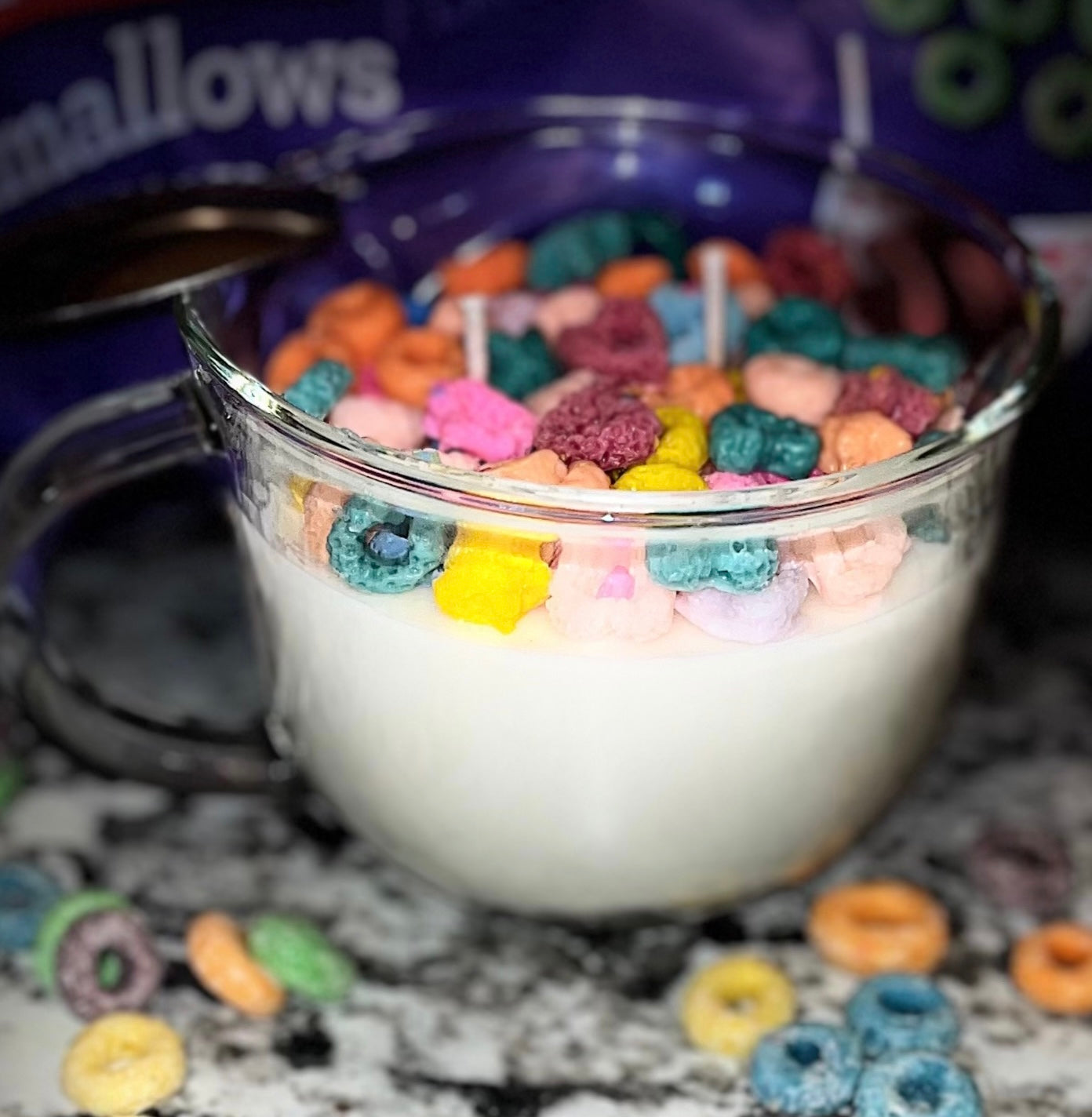 Cereal candle