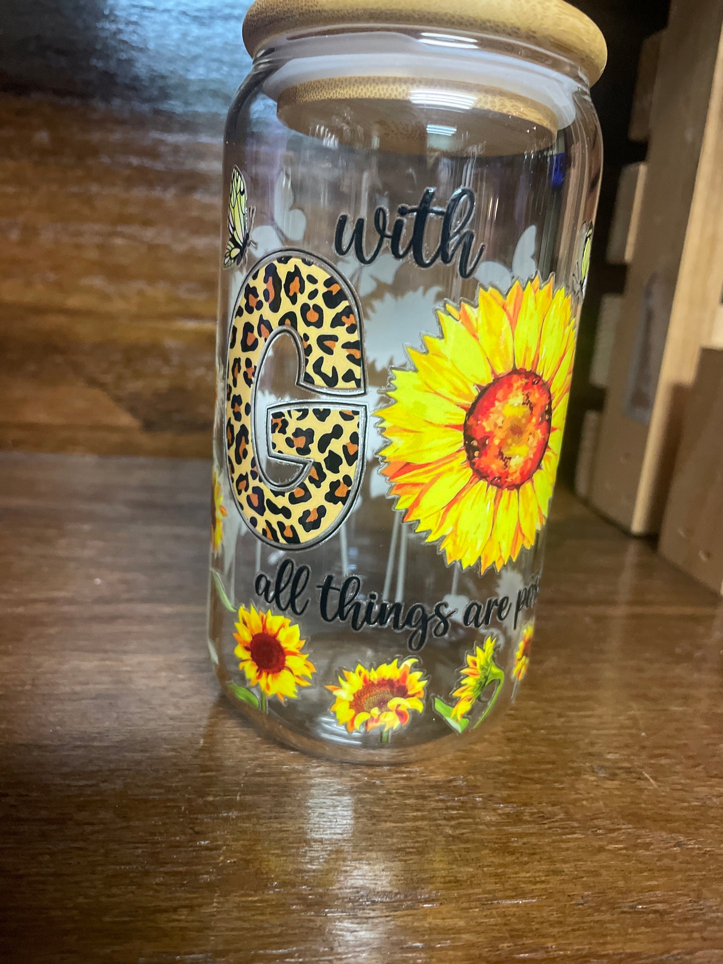 Glass cups