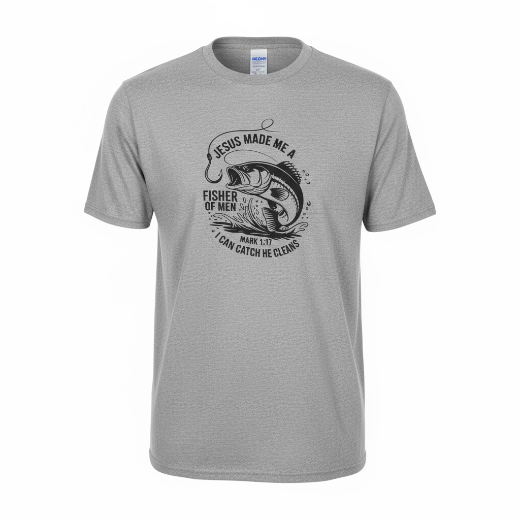 Jesus made me a fisherman T-shirt