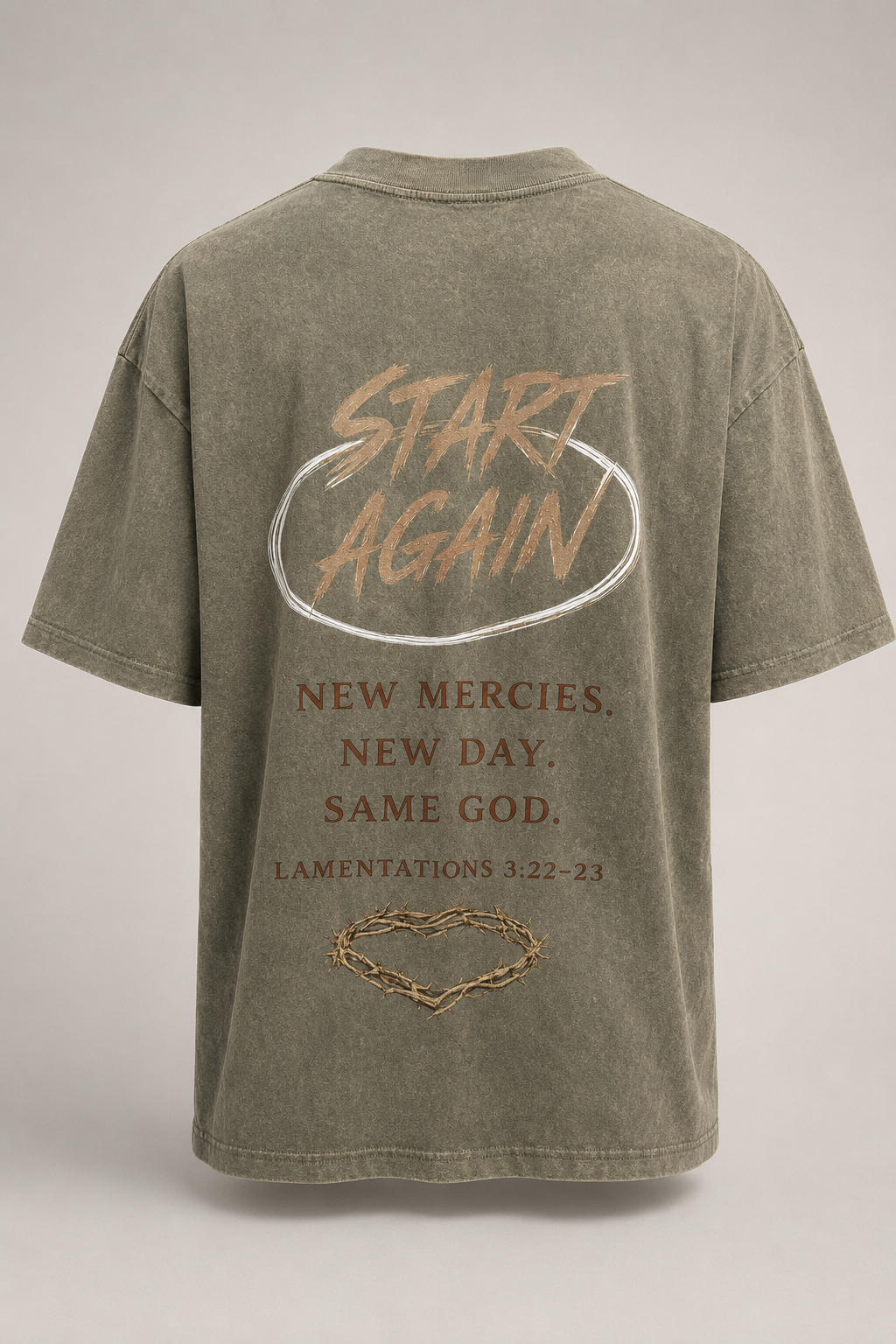 Ray G Start Again Vintage Unisex T-Shirt