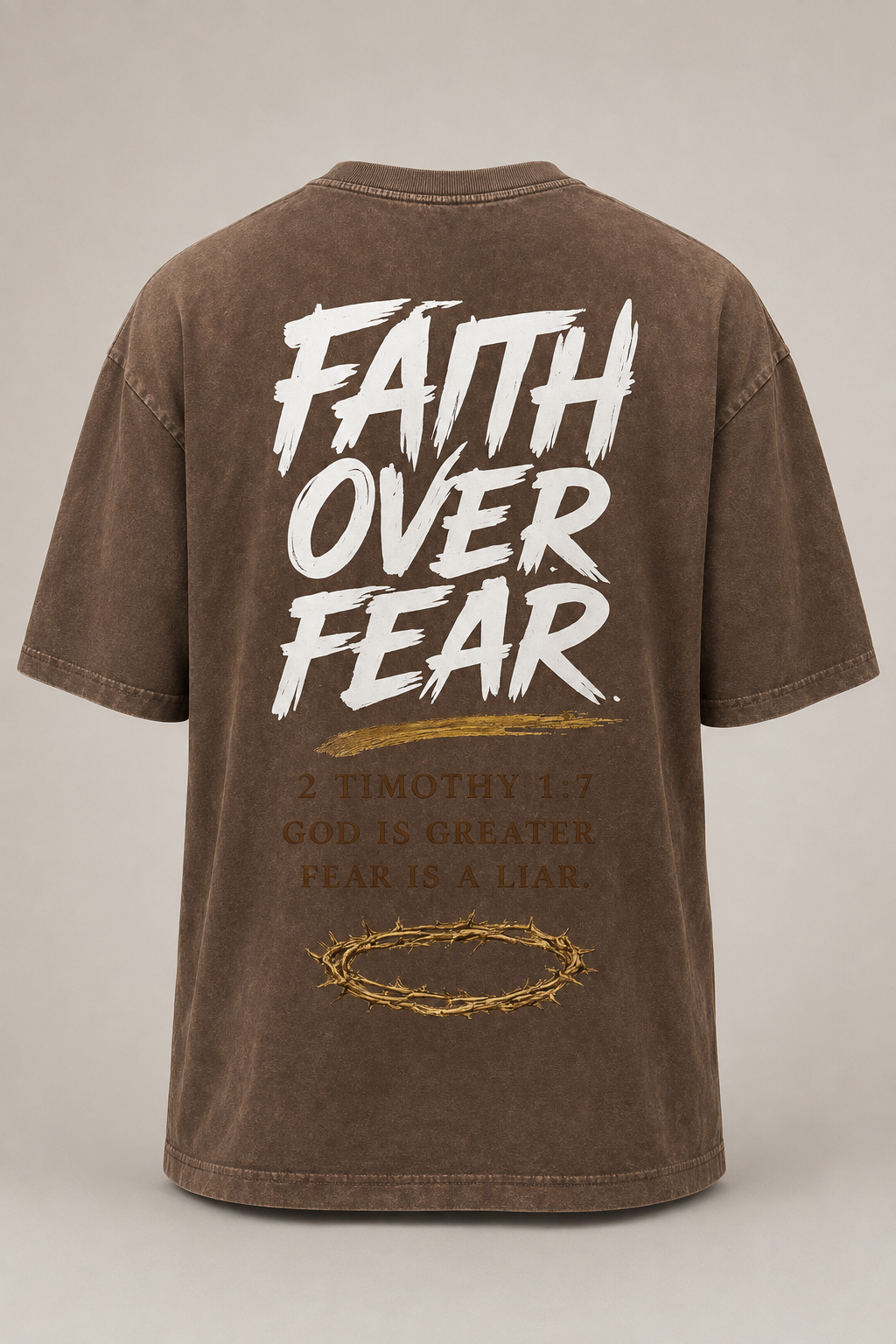 Ray G Faith Over Fear Vintage Unisex T-Shirt