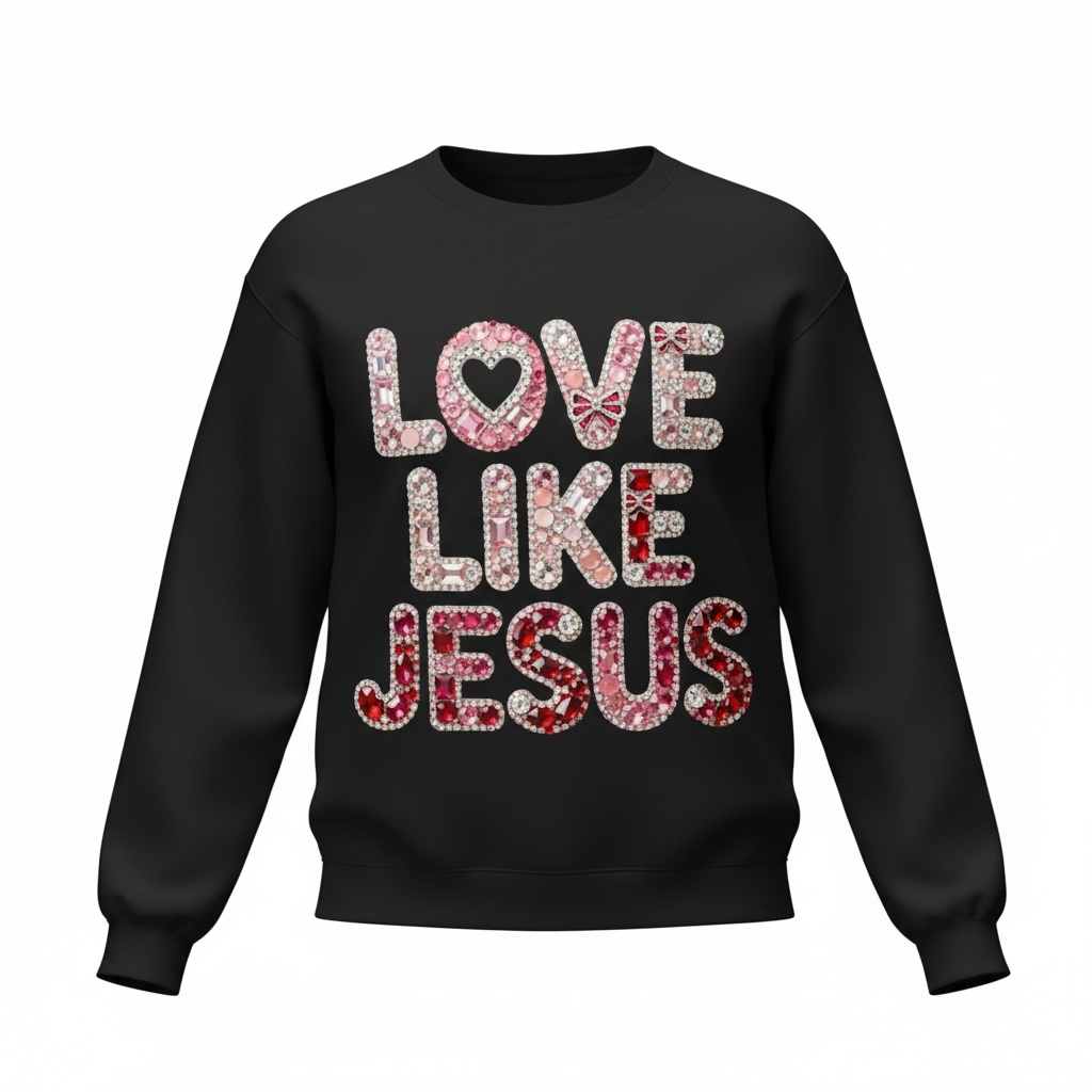 Love like Jesus women’s sweatshirt