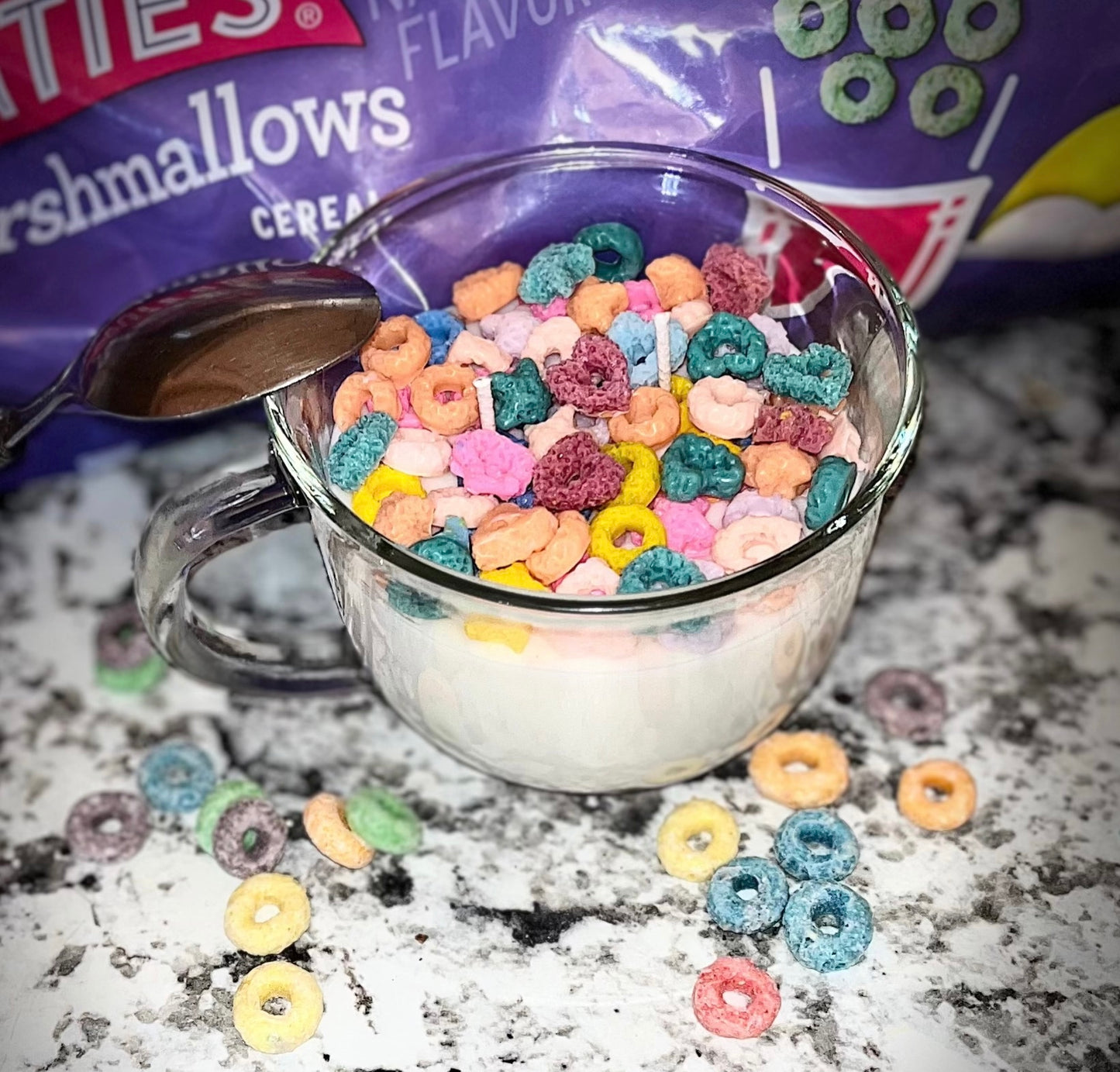 Cereal candle