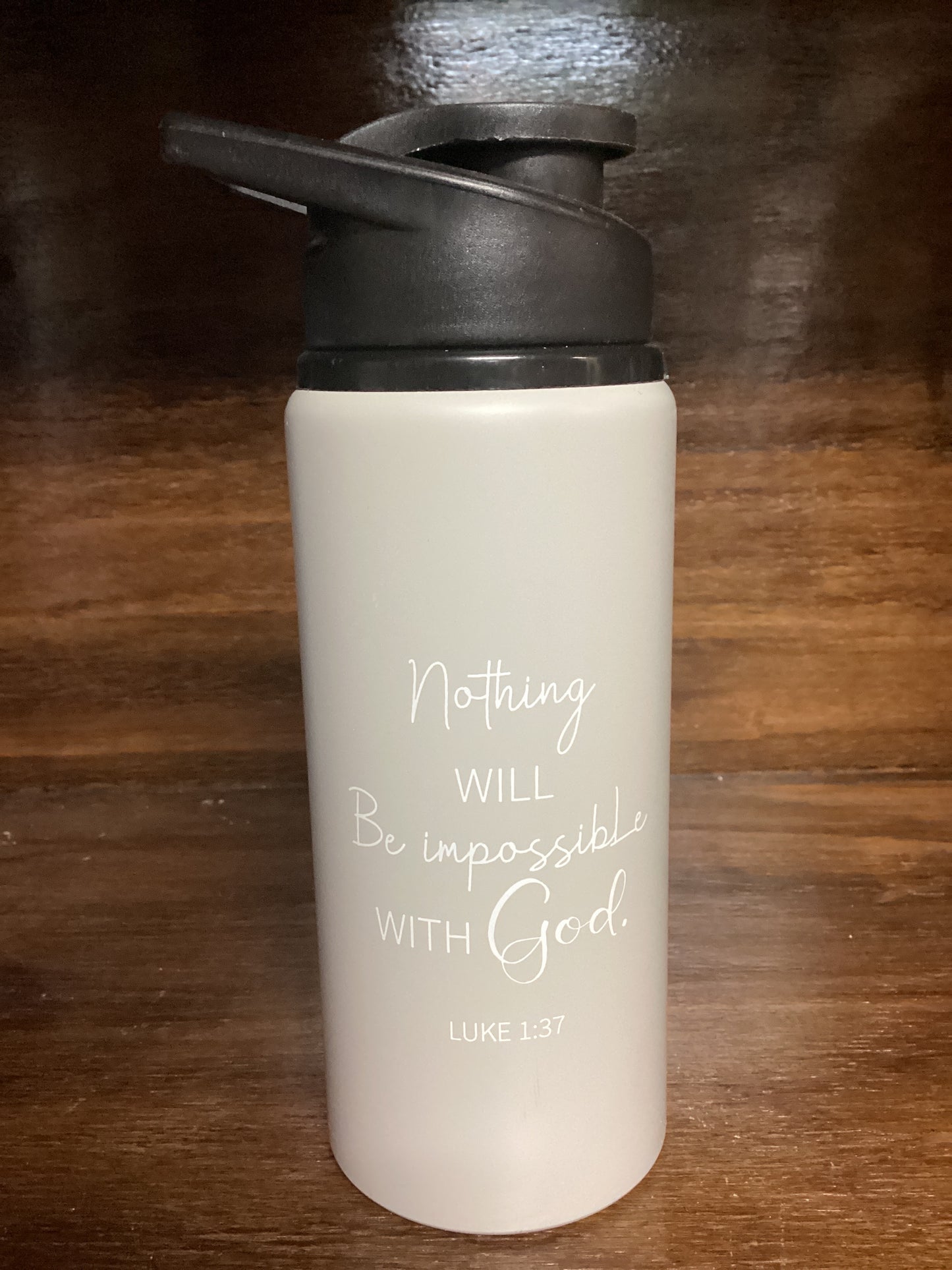 Faith-based water bottles