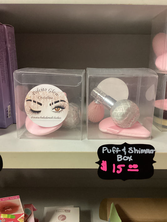 Puff & shimmer box