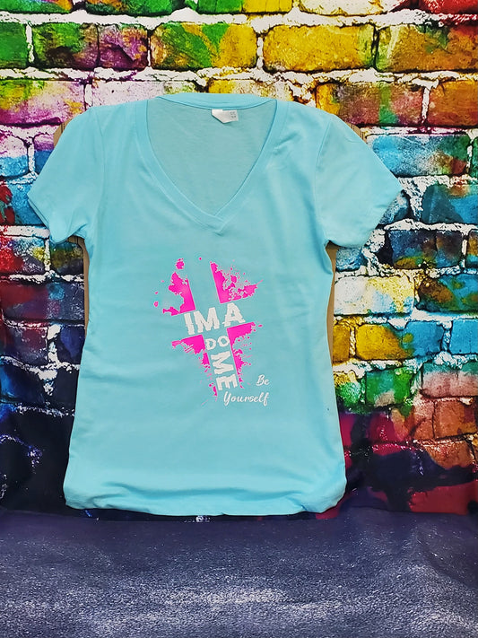 Ray G women’s ima do me shirt blue