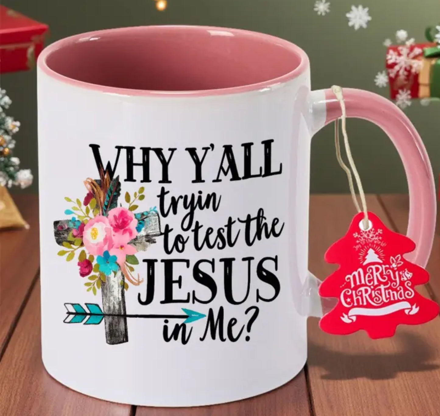 Jesus faith based coffee mug
