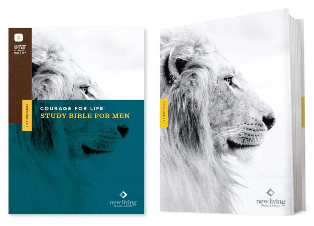NLT Courage for life: study Bible for men