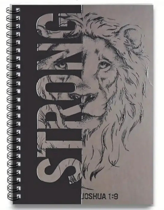 Christian Journaling Notebook Lion of Judah