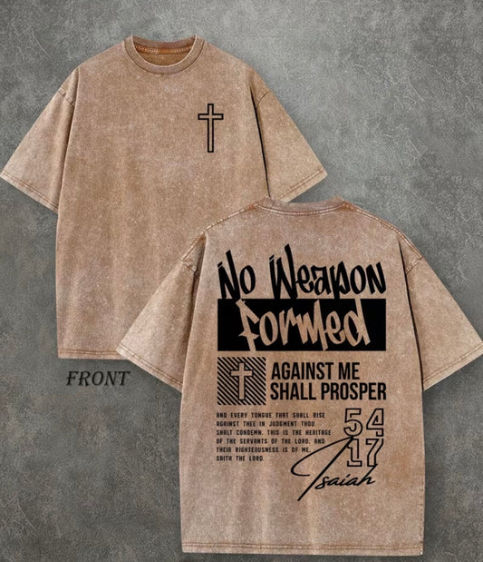 No weapon formed men’s T-shirt