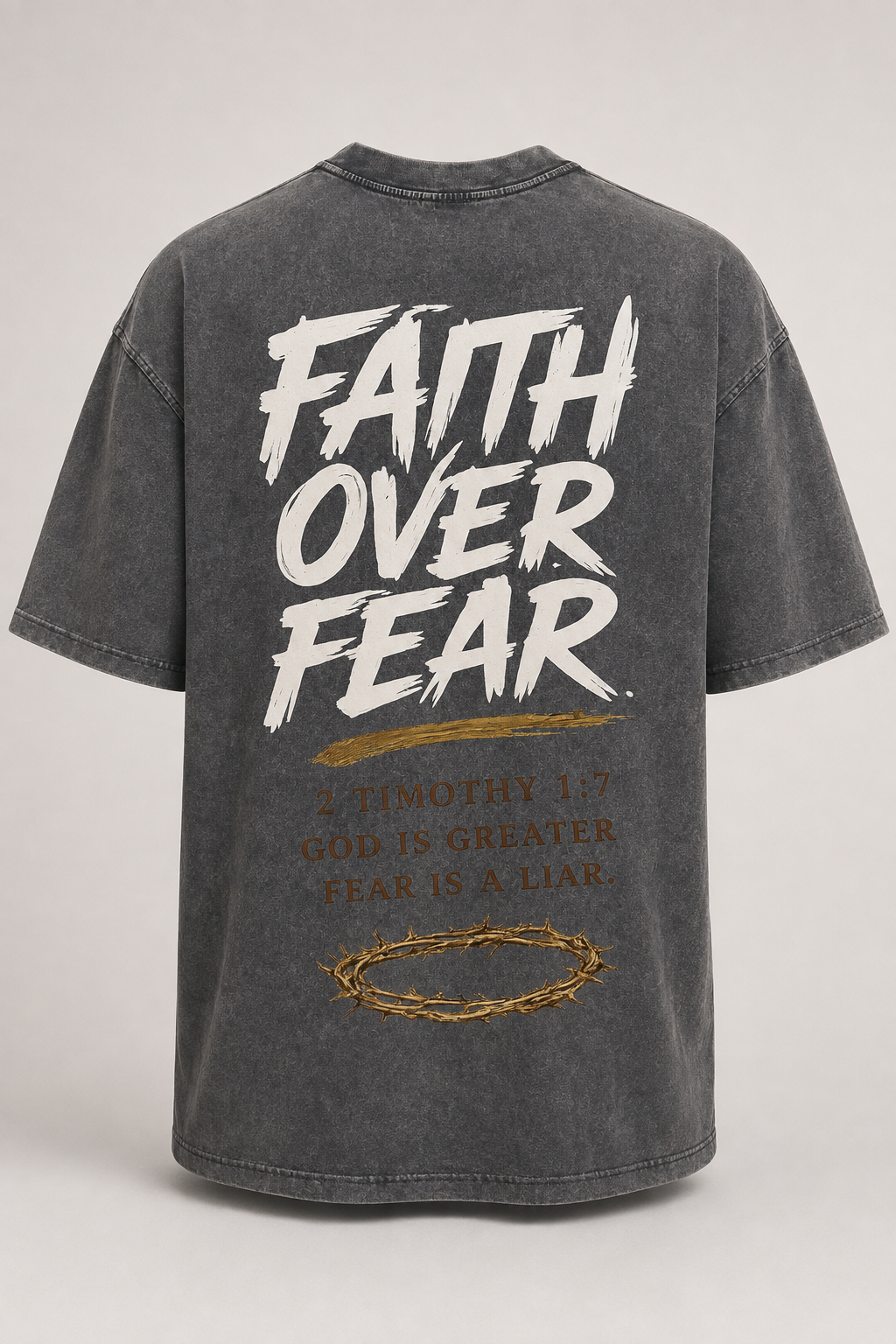 Ray G Faith Over Fear Vintage Unisex T-Shirt